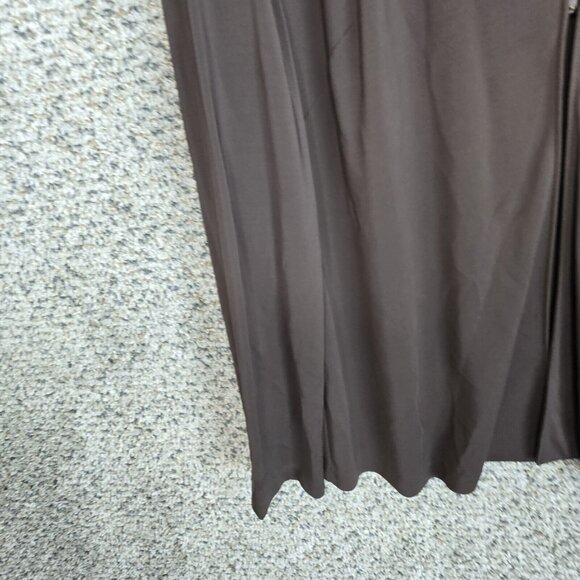 Talbots Cardigan Womens X US 14W Brown Collared Stretch Polyester Blend Ladies - Picture 3 of 7